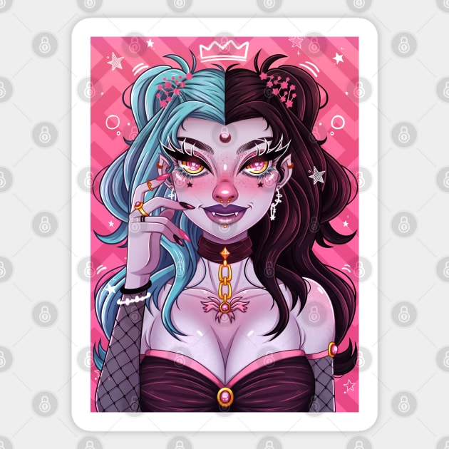 Vampire Queen Sticker by PeppermintKamz